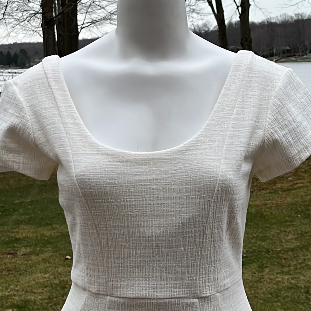 Anthropologie Maeve sweet cream dress S - Picture 2 of 10
